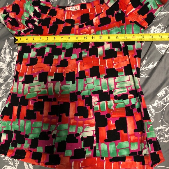 Lot of 3 XS scrub tops 2/KOI by Kathy Peterson - Picture 9 of 13